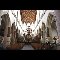 Haarlem, Sint Bavokerk, Blick von der Bierung in den Chorraum