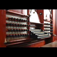 Haarlem, Sint Bavokerk, Linke Registerstaffel