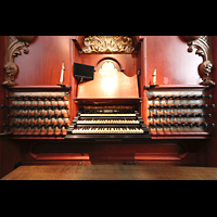 Haarlem, Sint Bavokerk, Spieltisch von oben