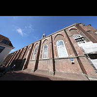 Kampen, Broederkerk, Ansicht von Sden von der Broederstraat