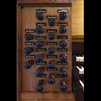 Kampen, Burgwalkerk, Linke Registerstaffel