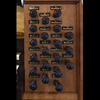 Kampen, Burgwalkerk, Rechte Registerstaffel