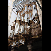 Kampen, Sint Nicolas Bovenkerk, Hauptorgel seitlich