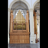 Leiden, Hooglandse Kerk, Willis-Orgel, Westfassade