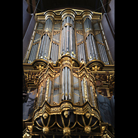 Leiden, Pieterskerk, Hauptorgel perspektivisch