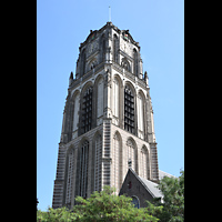 Rotterdam, Sint Laurenskerk, 65 Meter hoher Turm