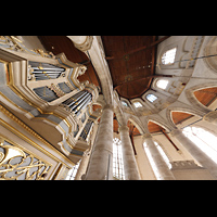 Rotterdam, Sint Laurenskerk, Blick von der Chororgel ins Chorgewlbe