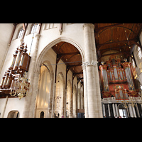 Rotterdam, Sint Laurenskerk, Transept- und Hauptoprgel