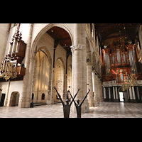 Rotterdam, Sint Laurenskerk, Transept- und Hauptoprgel
