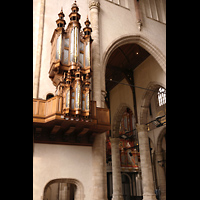 Rotterdam, Sint Laurenskerk, Transeptorgel seitlich