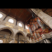 Rotterdam, Sint Laurenskerk, Hauptorgel seitlich