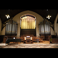 Philadelphia, First Presbyterian Church Germantown, Chancel Organ und Chorraum