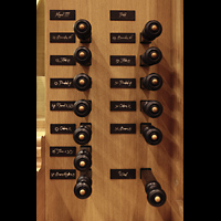 Wroclaw (Breslau), Akademia Muzyczna (Musikakademie), Groer bungssaal, Rechte Registerstaffel