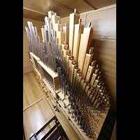 Wroclaw (Breslau), Akademia Muzyczna (Musikakademie), Groer bungssaal, Pfeifen im Schwellwerk