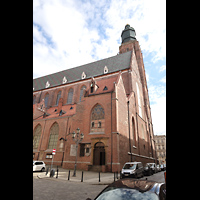 Wroclaw (Breslau), Bazylika sw. Elzbiety (St. Elisabeth), Ansicht von Nordwesten