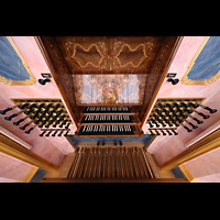 Wroclaw (Breslau), Bazylika sw. Elzbiety (St. Elisabeth), Spieltisch von oben