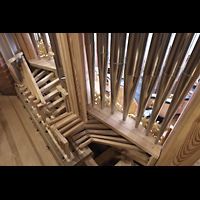 Wroclaw (Breslau), Bazylika sw. Elzbiety (St. Elisabeth), Kondukten zu den Prospektpfeifen