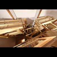 Wroclaw (Breslau), Bazylika sw. Elzbiety (St. Elisabeth), Keilbalganlage von oben