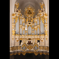 Wroclaw (Breslau), Bazylika sw. Elzbiety (St. Elisabeth), Vor der Rekonstruktion angefertigtes 1:10-Modell der Orgel