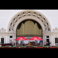San Diego, Balboa Park, Spreckels Organ Pavilion (Freiluftorgel), Orgelpavillon