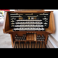 San Diego, Balboa Park, Spreckels Organ Pavilion (Freiluftorgel), Spieltisch