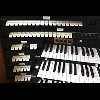 San Diego, Balboa Park, Spreckels Organ Pavilion (Freiluftorgel), Linke Registerstaffel