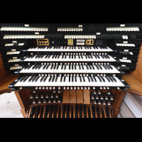 San Diego, Balboa Park, Spreckels Organ Pavilion (Freiluftorgel), Spieltisch