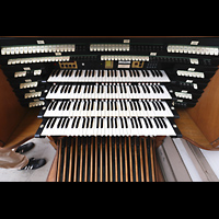 San Diego, Balboa Park, Spreckels Organ Pavilion (Freiluftorgel), Spieltisch