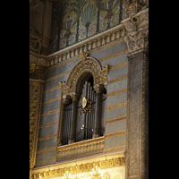 Lyon, Notre-Dame de Fourvière, Orgel-Teilwerk im rechten Chorraum