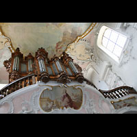 Arlesheim, Dom, Orgel von unten gesehen
