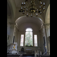 Philadelphia, Christ Church, Altarraum mit Kanzel